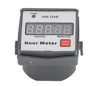 Spacnana Timer del Misuratore Dell'ora Digitale, AC220V 50Hz, Batteria 2 X 3v 75 MAh, Temperatura di Funzionamento Larga, Funzione di Ripristino