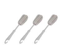 Spactz 3Pc per la Spugna Bottiglia per Il Latte Bicchiere per Labucato Utensili per Cucina per la Pulizia Della Tazza Manico Corto Nel Plastica