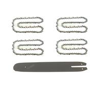 Spada 35 cm / 1,3 mm / 3/8" / 50 TG + 4 catene per sega Stihl 025 MS 250