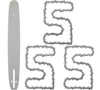 Spada + 3x Catena 18" 45cm 1,5mm 0.325" 72TG K095 per Husqvarna 550, 450