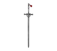 Spada Ciondolo Forcine Vintage Spada Cinese Tornante Punk Piatto Stile Accessori Donne T Capelli Capelli K5Q3 Pin Sticks