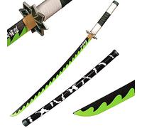 Spada Demon Sword Warrior 104 cm in legno, Katana Shinazugawa Sanemi, Cosplay Anime Giapponese