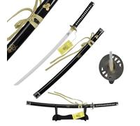57 SPECIAL REPLICAS Spada Katana, Katana Ispirato Kill Bill 103 cm, Katane Bamboo, Include supporto espositivo, Elegante decorazione per interni, Regalo originale e sicuro JT10320E