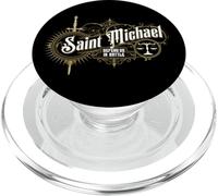 Spada di San Michele Arcangelo Cattolico Guerriero PopSockets PopGrip per MagSafe