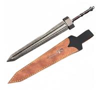 Spada giocattolo, Gioco Elden Ring Spada Grande Modello 22Cm/8.7In Damasco Materiale Interamente in Metallo