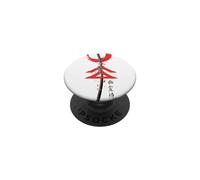spada guerriera samurai nel spiriti giappone harajuku retro PopSockets PopGrip Adesivo