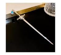 Spada in metallo forcina moda donna cinese semplice e creativo Pan Hairpin gioielli temperamento copricapo accessori (WTS00003-2)