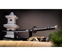 Spada Katana, Katana Vera Samurai Katana Acciaio con fodero per decorazione per collezionisti o come regalo Plus Espositore (SW1356)