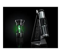 Spada laser elettronica Yodas Force FX Elite con LED ed effetti sonori premium, dai 14 anni in su, Star Wars The Black Series