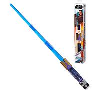 SPADA Laser JEDI MASTER SOL Star Wars ELETTRONICA Blu KYBER CORE Hasbro F9504