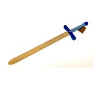 Spada medievale in legno 72 cm colore BLU