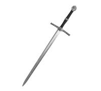 Spada Medievale in Schiuma Lunghezza 105 cm - Armi per Cosplay, LARP, e Festa Carnevale in Costume - Decorazione da Parete Ispirata a The Witcher - Senza Bordi Taglienti