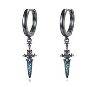 Spada Orecchini In Argento Sterling Con Spada E Turchese Orecchini Pendenti Punk Gioielli Regali Per Uomo E Donna
