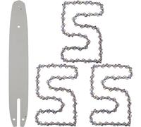 Spada per Stihl 019T, MS190T + 3x catene 14" 35cm 1,3mm 3/8" 50TG A0