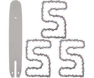 Spada per Stihl MS250, MS251 + 3x catene 14" 35cm 1,3mm 3/8" 50TG A0