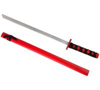 Spada rossa di legno per cosplay 73 cm