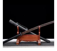 Spada Samurai Iaido Spade in legno,Katana in legno di palissandro fatta a mano con fodero,Cosplay,Riprese cinematografiche e televisive,Oggetti di scena per Halloween,Armi per esercitazioni Bokken