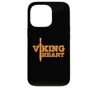 Spada vichinga con cuore Custodia per iPhone 13 Pro