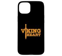 Spada vichinga con cuore Custodia per iPhone 15 Plus