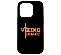 Spada vichinga con cuore Custodia per iPhone 15 Pro