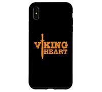 Spada vichinga con cuore Custodia per iPhone XS Max