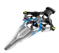 Spada volante a distanza V55, 4 ali di spada volante Drone Hand Control 360 ° Rolls Drone Sword con gesto di rilevamento, 2.4g Wifi, 15 minuti di lunga durata della batteria-Silvery||3 Pcs Battery