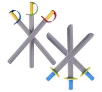 Spade da combattimento per cosplay, creative, per esercitarsi nel combattimento, accessori per cosplay, finte spade da cavaliere per ragazzi e ragazze che vogliono giocare a fare i cavalieri.(6 pcs)