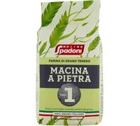 Spadoni Farina Tipo 1 di Grano Tenero, 1 kg, Confezione da 10 Pezzi