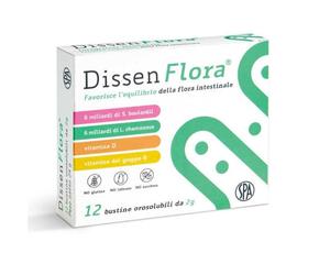 Spafarma Dissen Flora 12 Bustine Orosolubili
