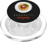 Spaghetti alla bolognese pasta noodle design chef gourmet PopSockets PopGrip per MagSafe