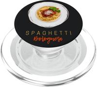Spaghetti alla bolognese pasta noodle design chef gourmet PopSockets PopGrip per MagSafe