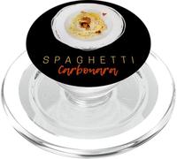 Spaghetti Carbonara Pasta Noodle Gourmet Design PopSockets PopGrip per MagSafe