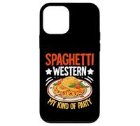 Spaghetti Western My Kind of Party Pasta Party Custodia per iPhone 12 mini
