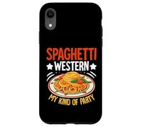 Spaghetti Western My Kind of Party Pasta Party Custodia per iPhone XR