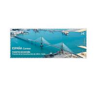 Spagna 2025 Ponte della Costituzione di Cadice, timbro postale