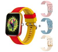 (Spagna con 3 cinturini) Orologio intelligente da uomo con tracker fitness IP67 impermeabile Bluetooth