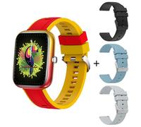 (Spagna con 3 cinturini) Orologio intelligente da uomo con tracker fitness IP67 impermeabile Bluetooth