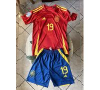 SPAGNA Euro 2024 - 19 LAMINE YAMAL Completo taglia 12 anni