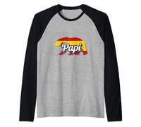 Spagna Papi Bandiera Orso Maglia con Maniche Raglan
