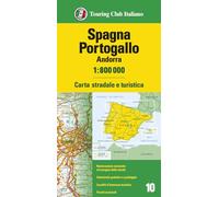 Spagna, Portogallo, Andorra 1:800.000. Carta stradale e turistica
