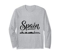 Spagna Skyline Viaggi Vacanza Abiti Maglia a Manica