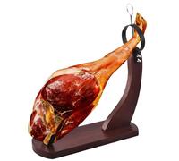 Spagna Supporto per prosciutto Spagna - Supporto per prosciutto in legno per affettare prosciutti spagnoli - Supporto da cucina stabile con cuscinetto antiscivolo, supporto per prosciutto per