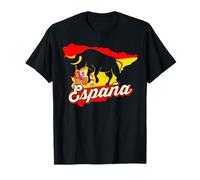 Spagna T-shirt donna uomo Barcellona Madrid Spain Espanol Maglietta