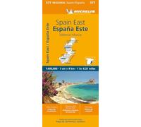 Michelin Spain East Valencia Map / Espana Este Murcia
