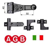 Spagnoletta Chiusura per Persiane Confezione Base Kit Ridotto 1 Anta 903 Agb