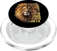 Spagnolo Cristiano Bibbia Verse Se Fuerte Y Valiente Josue 1:9 PopSockets PopGrip per MagSafe