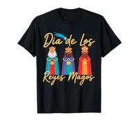 Spagnolo Dia De Los Reyes Magos Regali Dia de Los Reyes Magos Maglietta