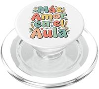 Spagnolo Inspirational More Loves Mas Amor En El Aula PopSockets PopGrip per MagSafe