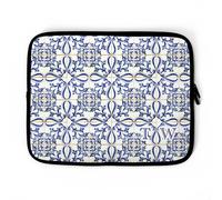 Spagnolo Piastrella Monogramma Personalizzata Custodia per Portatile,Barcelona