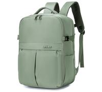 SPAHER Bagaglio a Mano 40x30x25 Eurowings Zaino Porta PC 15.6 Pollici Zaino da Viaggio Aereo Borse da Cabina per Easyjet Borsa Zainetto Lavoro Impermeabile per Scuola Trekking Lavoro 30L Verde